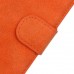 iPhone 6 6s Plus 5.5 - PU Leather Vintage Matte Flip Stand Protective Phone Cover Case Wallet - Orange